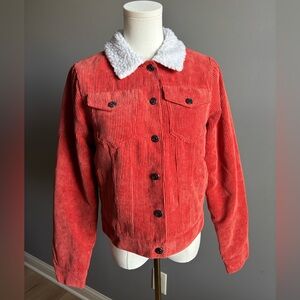 CI Sono Sherpa Lined Corduroy Jacket